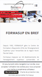 Mobile Screenshot of formasup-npc.org